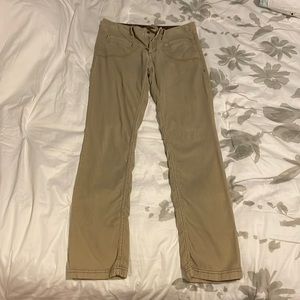 Athleta tan corduroy pants.